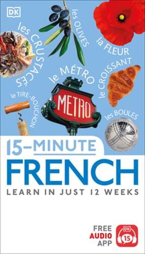 15-Minute French by DK: Used