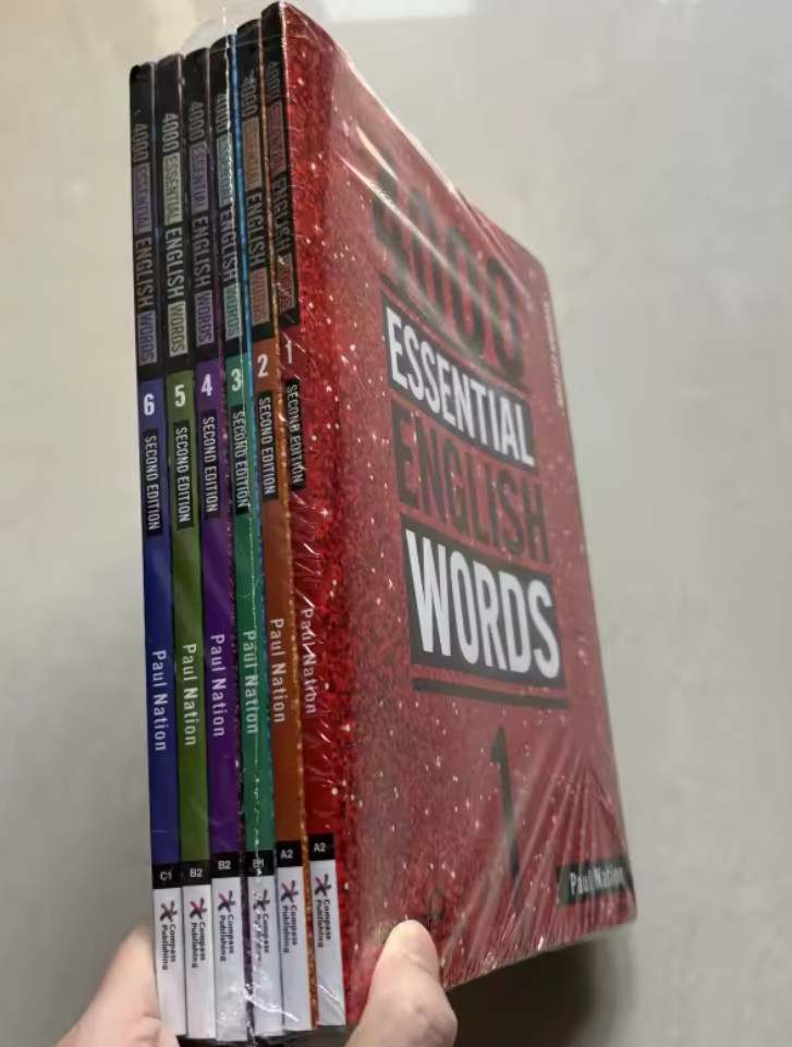 4000 Essential English Words Book set Volumes 1 to 6 Bundle by Paul Nation