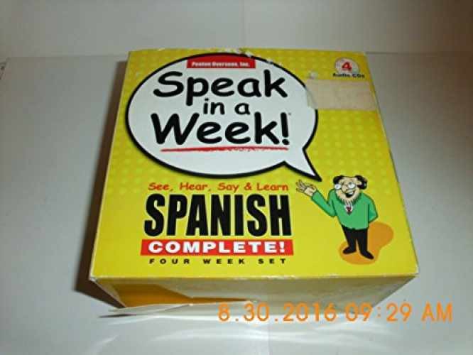 Speak in a Week!: See, Hear, Say – Spiral-bound, by Penton Overseas – Very Good