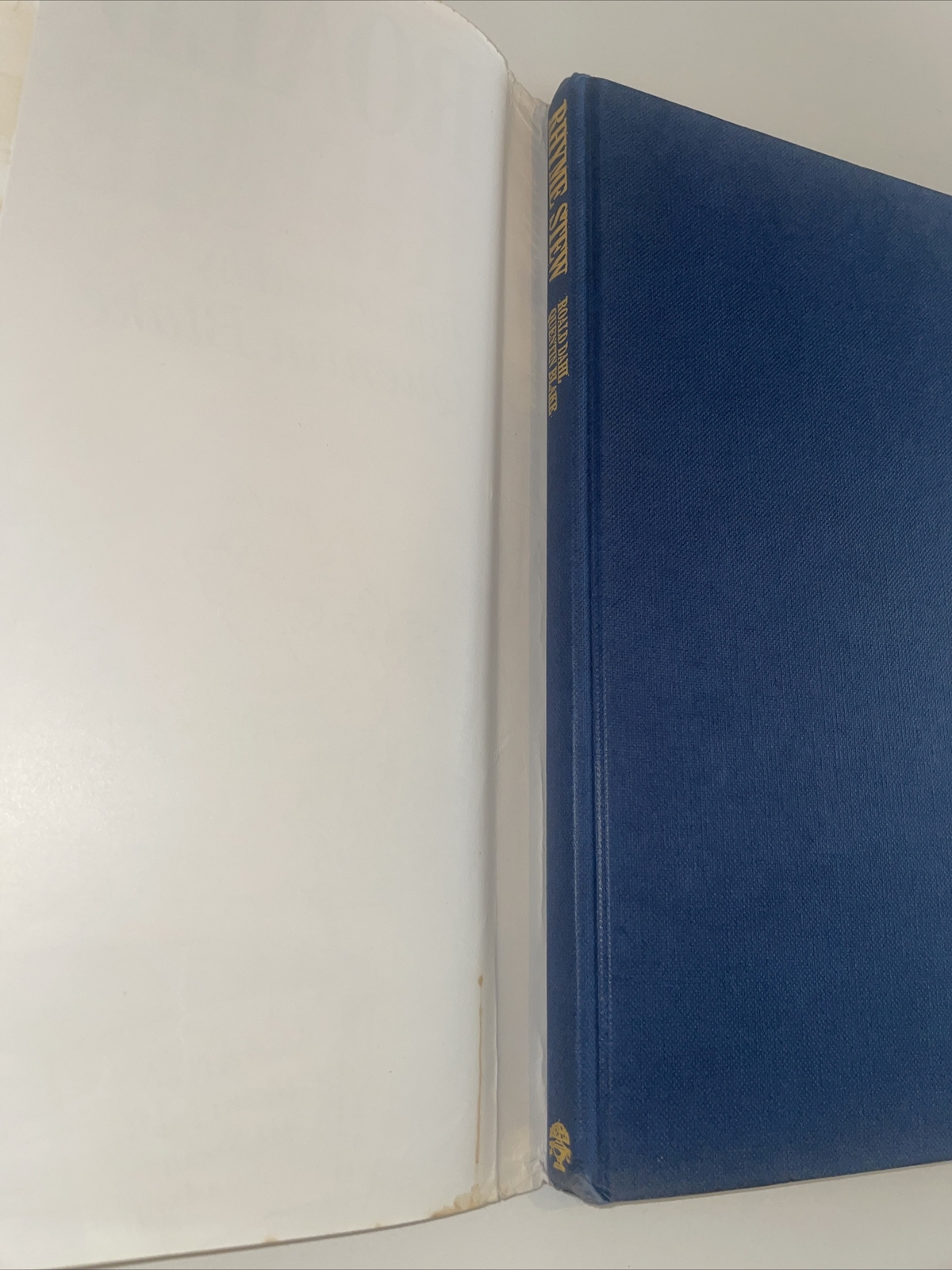 Rhyme Stew 1st Edition 4th Print 1989 Roald Dahl Quentin Blake Hardcover Book