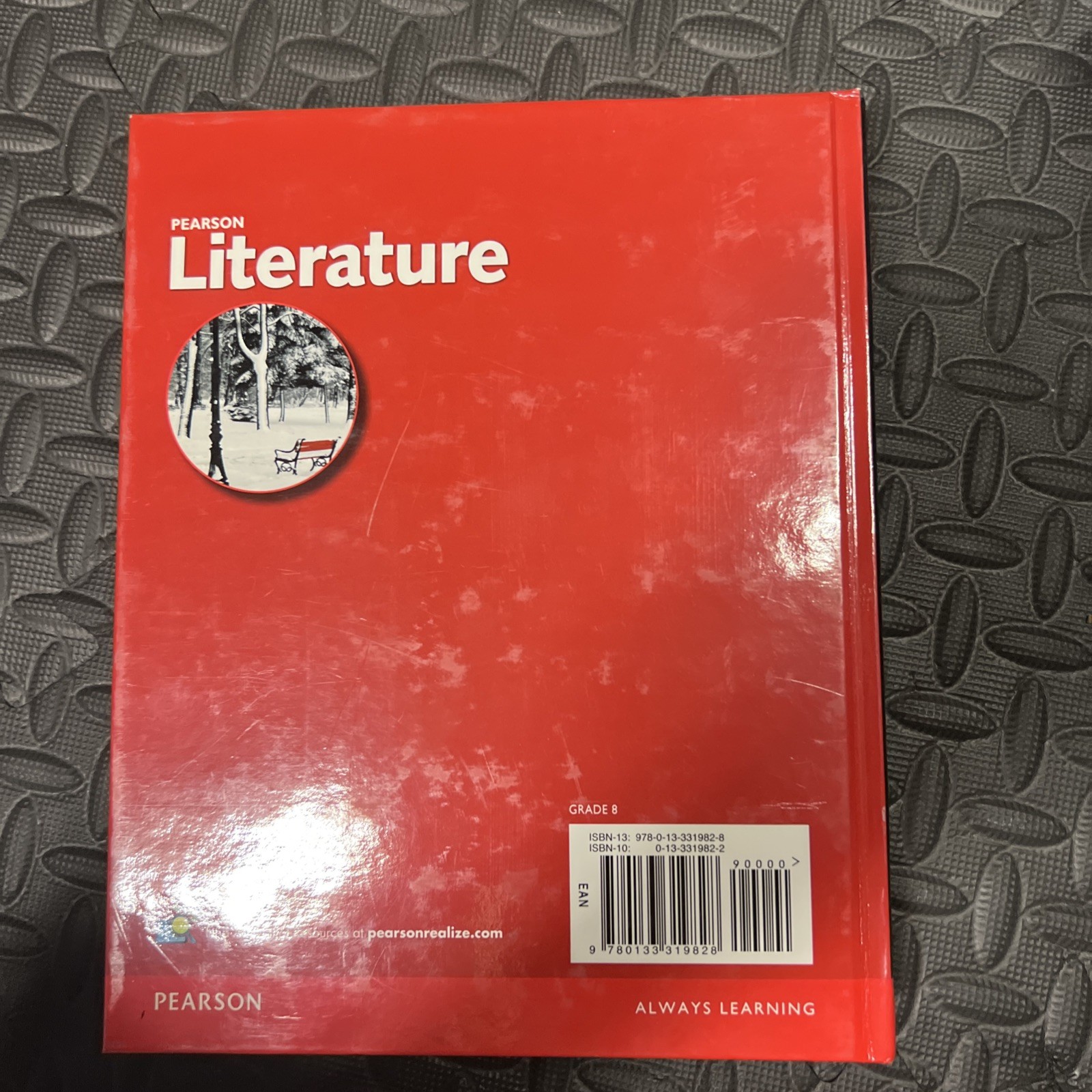 Pearson Literature Hard Cover Book Grade 8