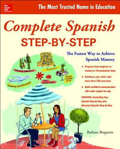 Complete Spanish Step-By-Step by Barbara Bregstein: Used