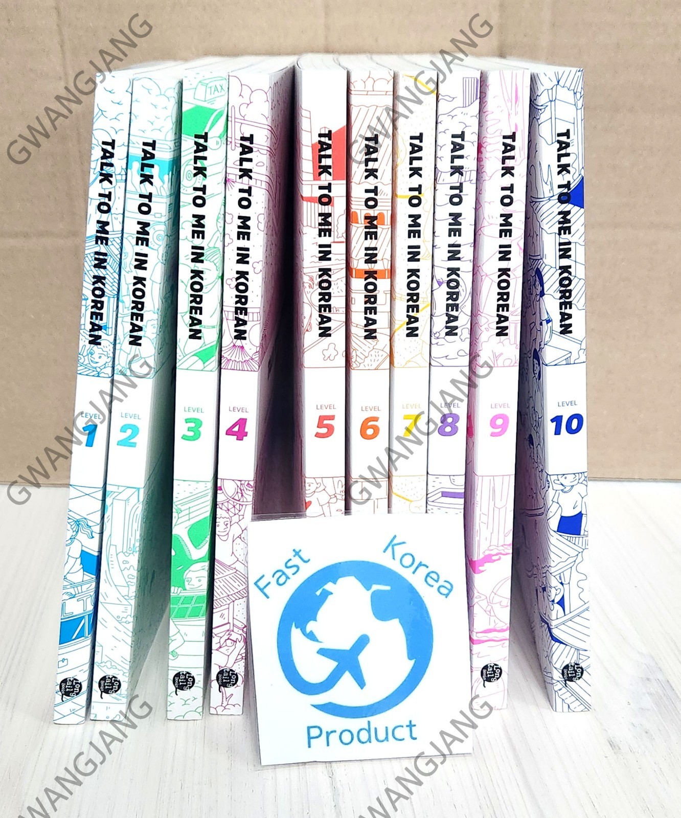 Talk To Me In Korean Level 1 – 10 Korean Language Hangul Study Fun Book Set