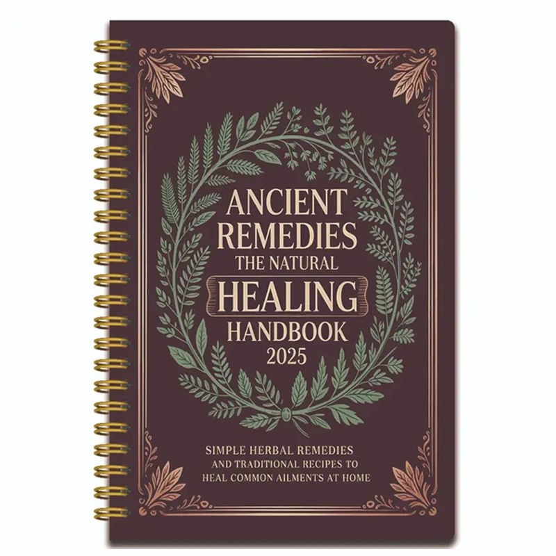Ancient Remedies The Natural Healing Handbook 2025 Spiral-Bound Guide Herbal