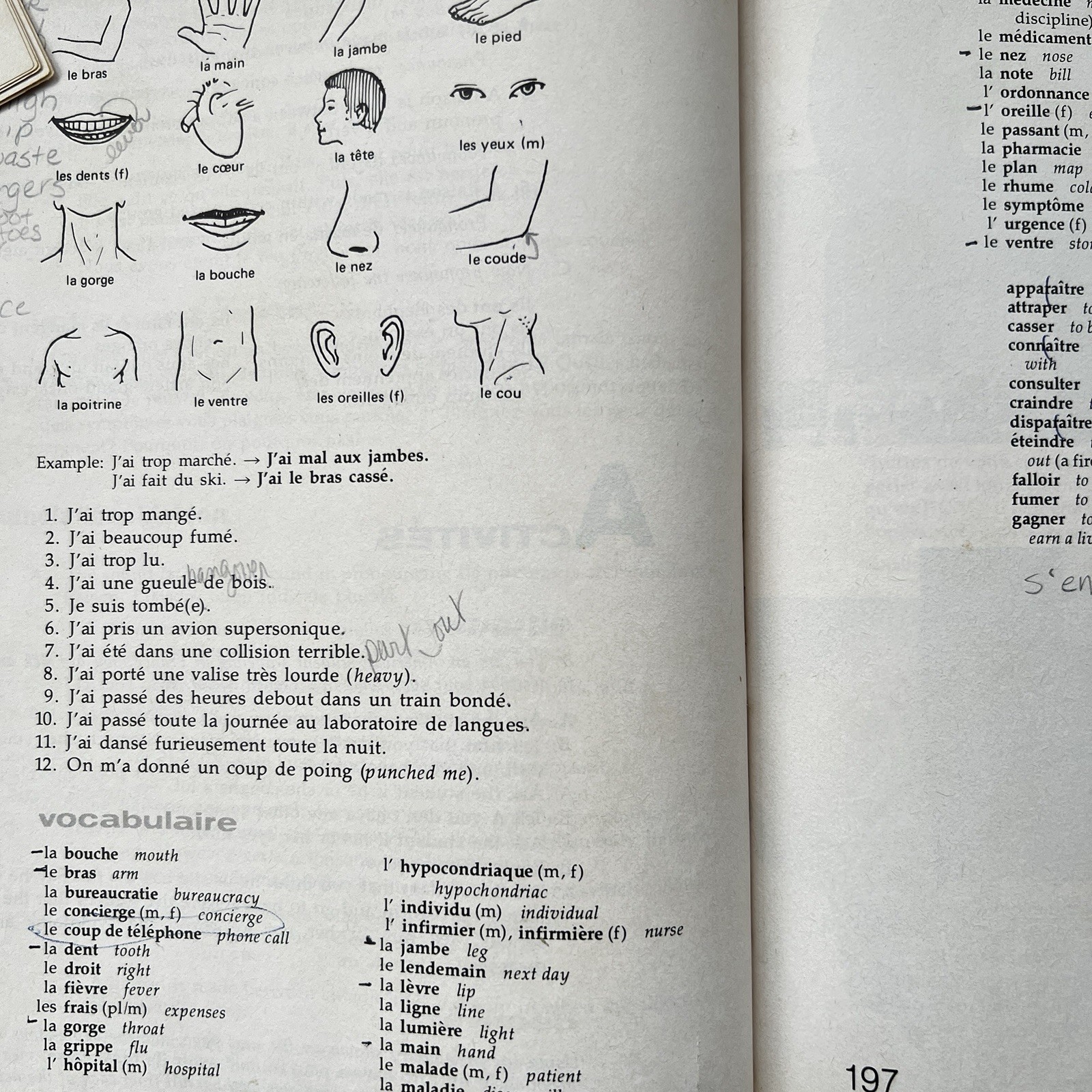 Vintage French Language Textbooks: Départs and Franc-Parler