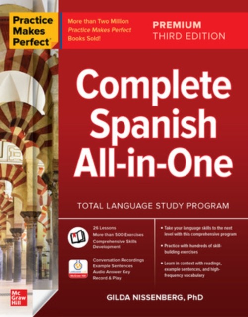Practice Makes Perfect Complete Spanish AllinOne by Gilda Nissenberg PAPERBACK