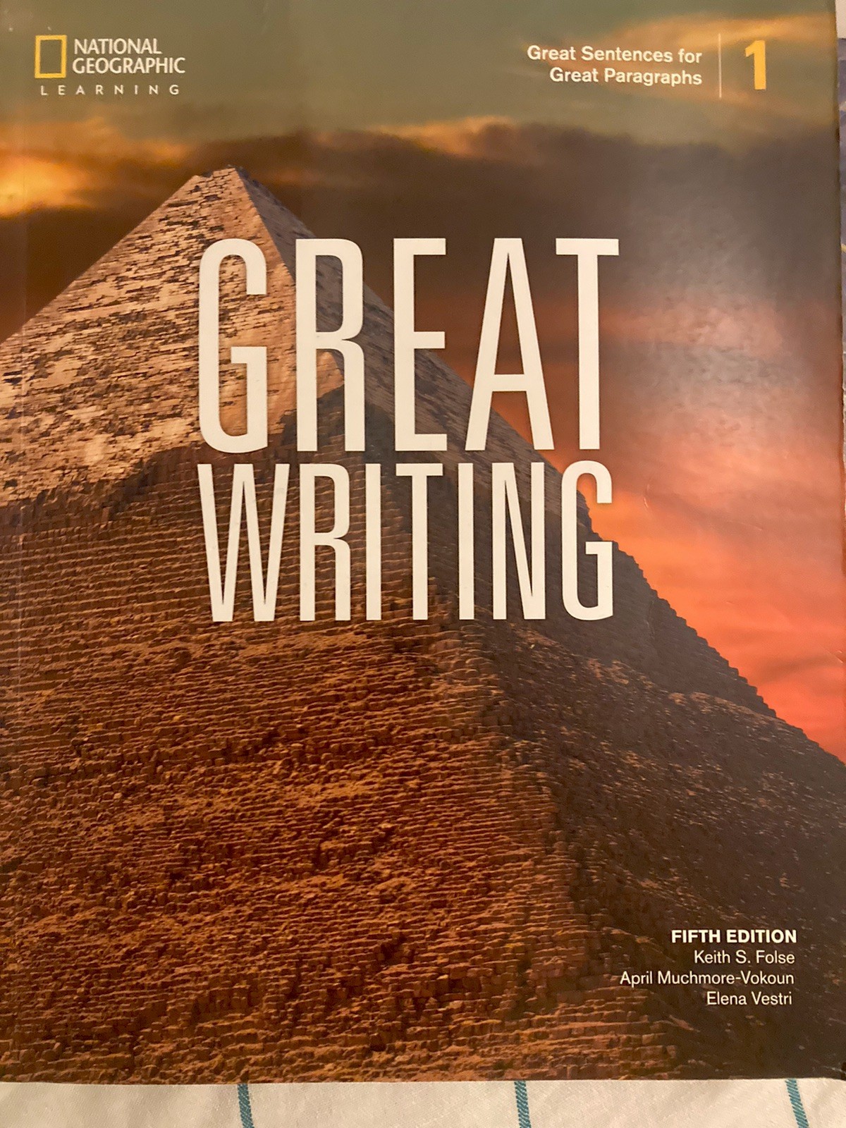 National Geographic Great Foundations Great Sentence For Great Paragraphs 5th Ed