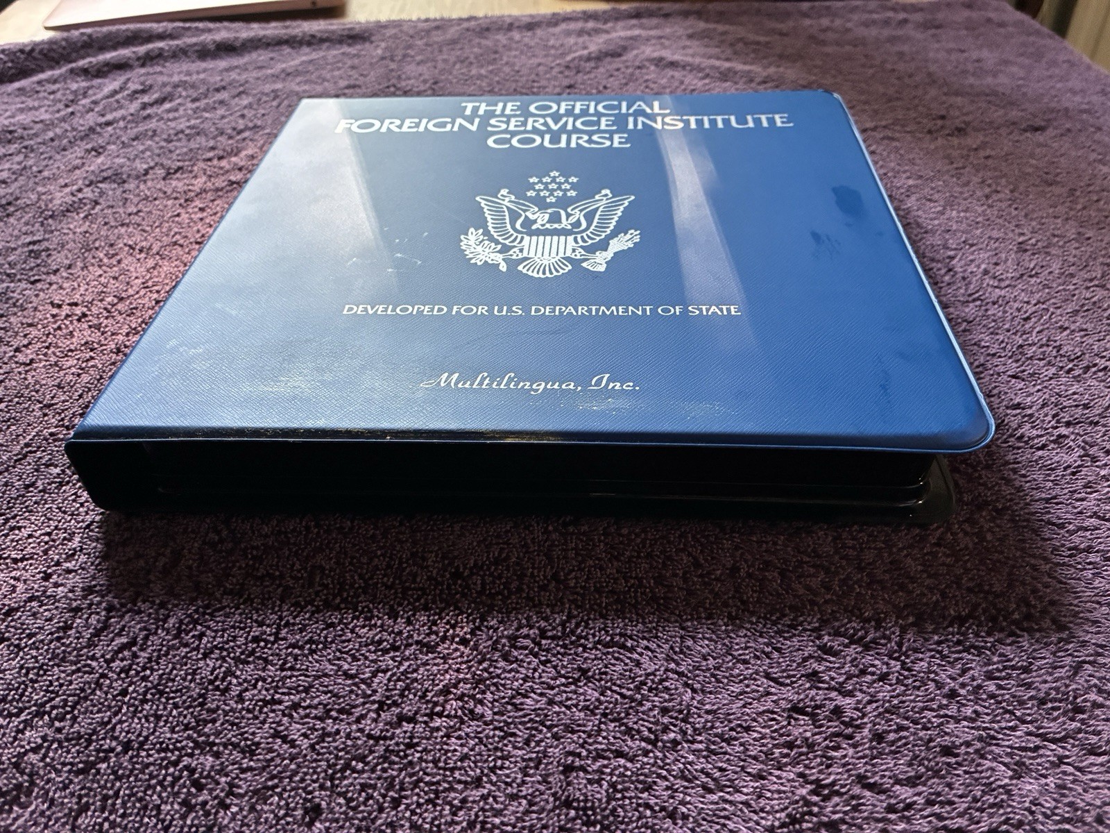 Vintage FSI Spanish Language Course 12 Cassette Set U.S. Department of State