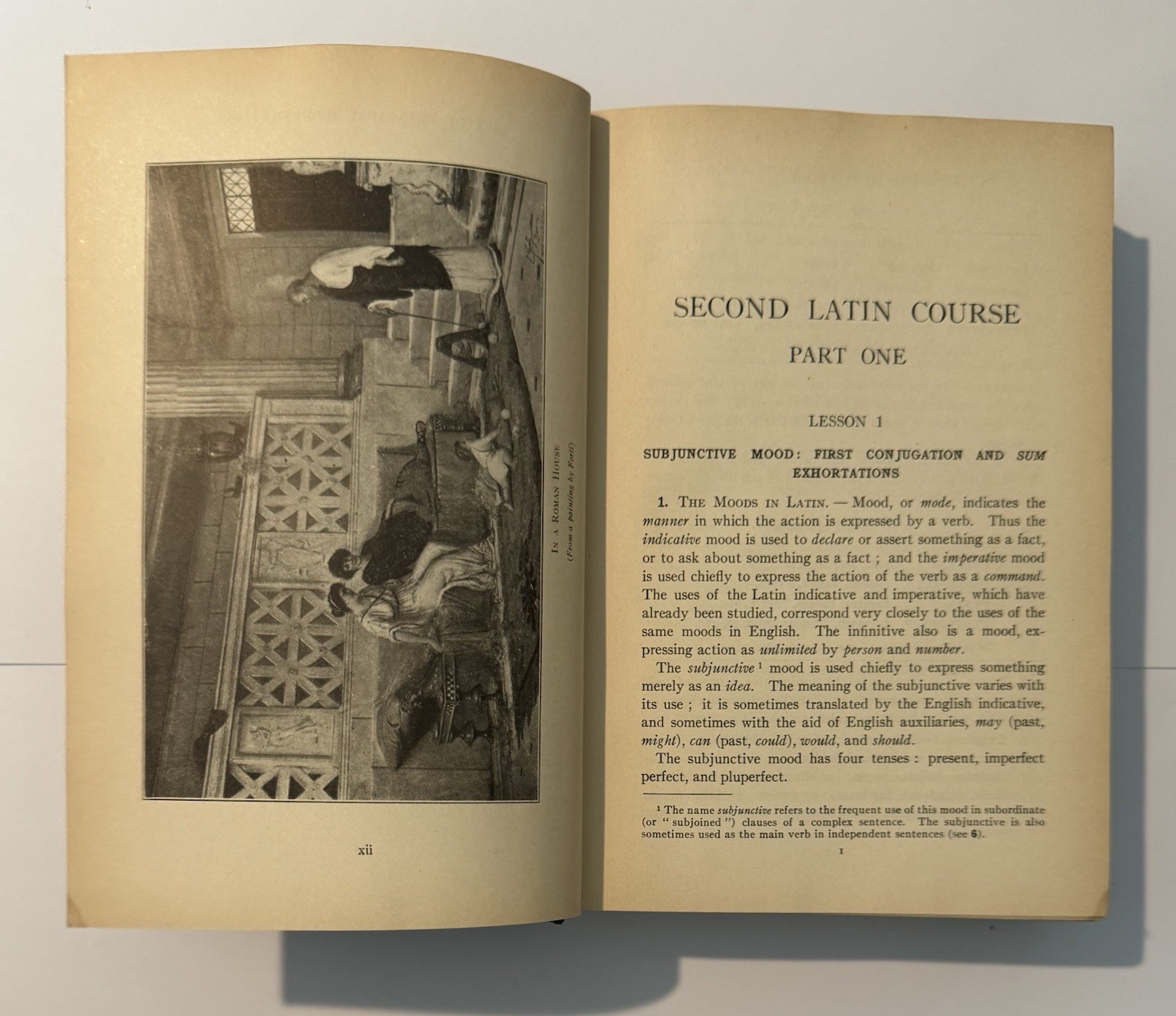Second Latin Course Hardcover Book 1930