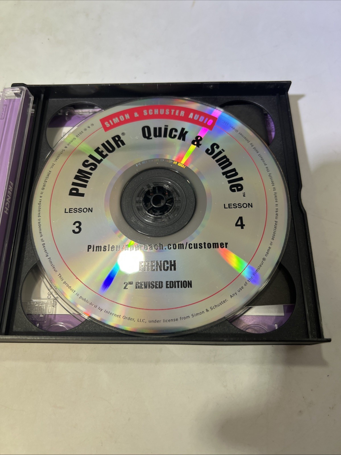 Quick & Simple French 2nd Revised Edition 4 CD’s by Dr. Paul Pimsleur