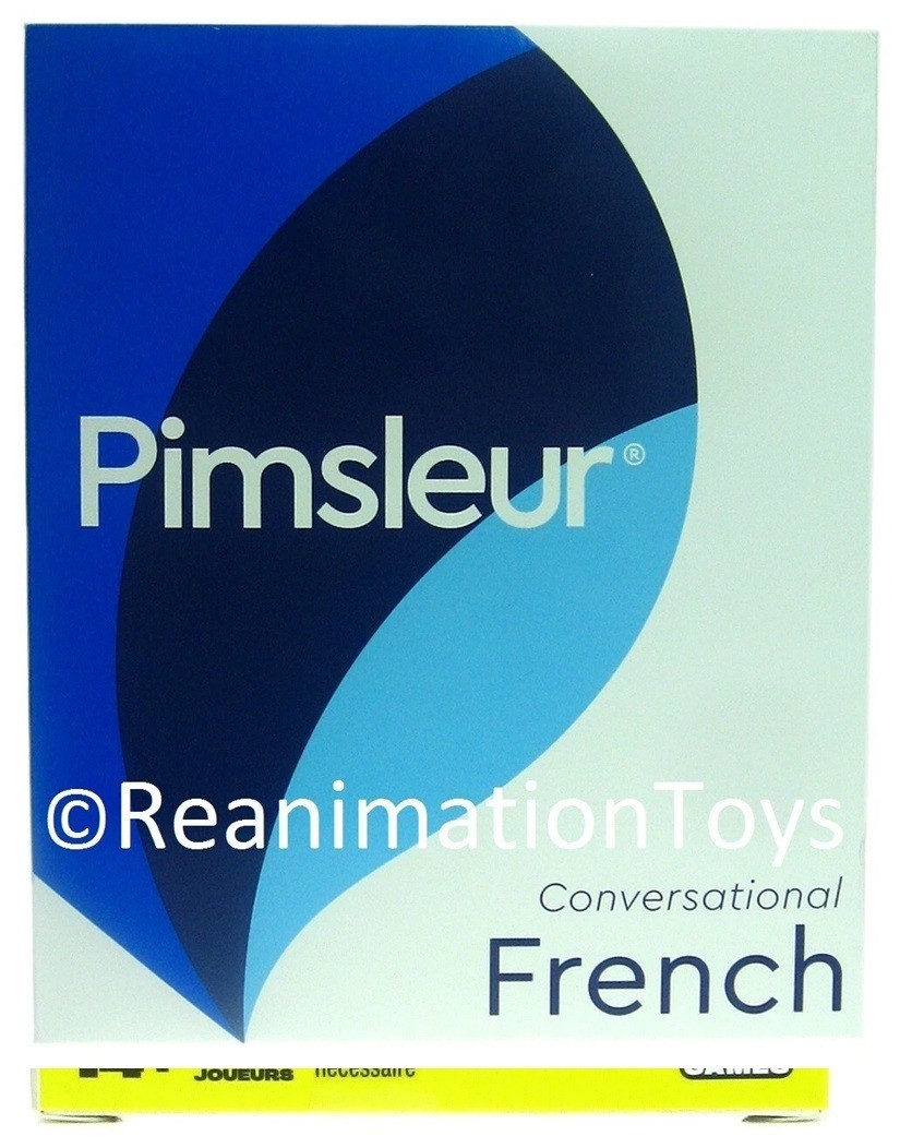 Pimsleur Conversational Speak French Language Lesson 1-16 CD Set France EX