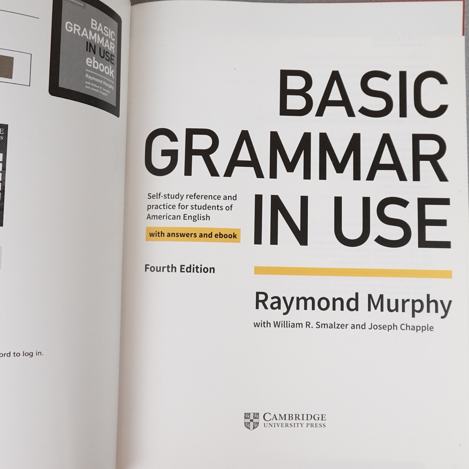 Basic Grammar in Use 4th Edition Student’s Book with Raymond Murphy Paperback