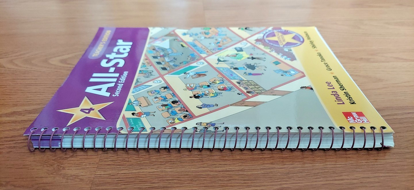 All Star Level 4 Teacher’s Edition, Second Edition Book New Spiral Bound