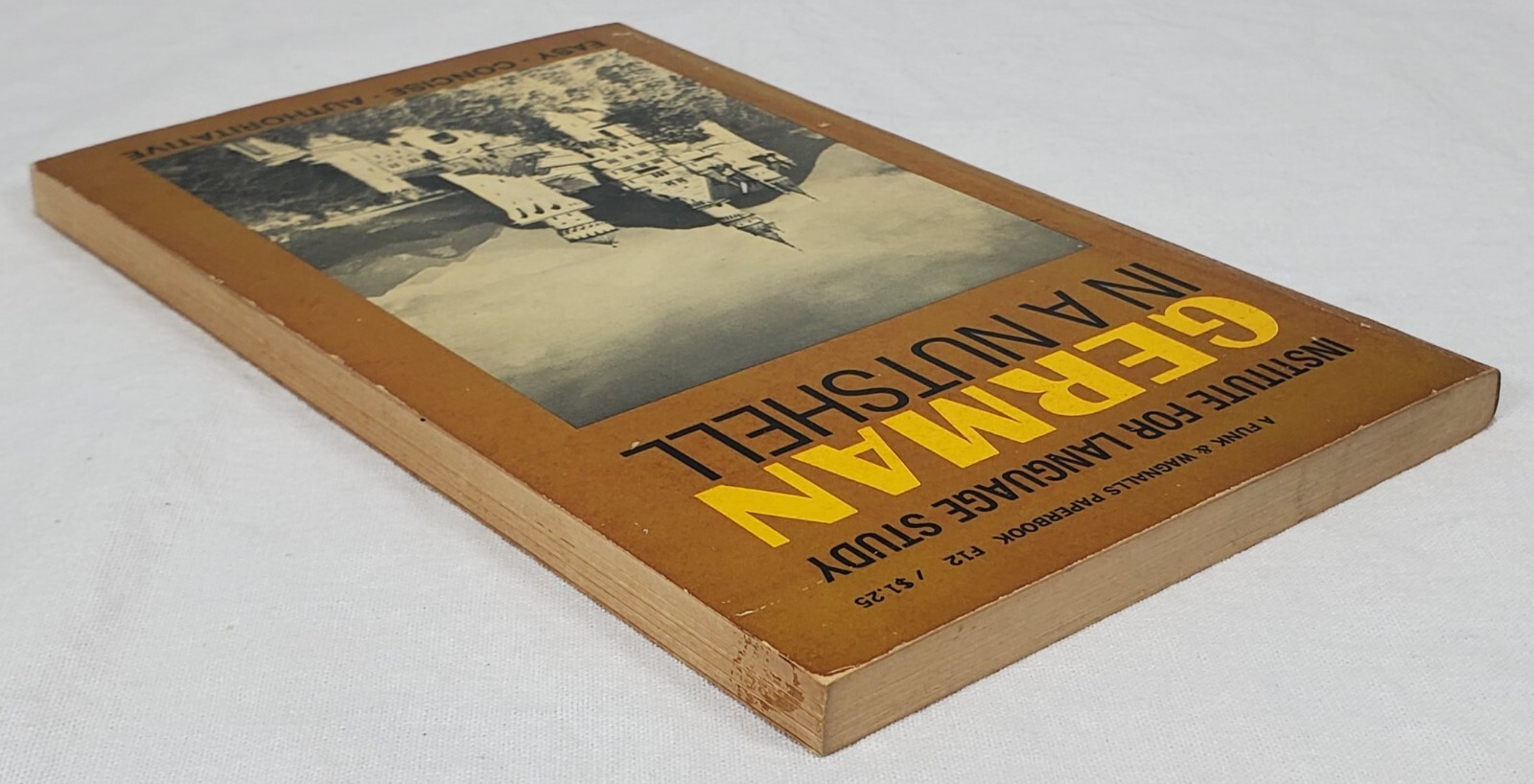 German in a Nutshell by Henry Regensteiner 1958, Vintage Paperback Book