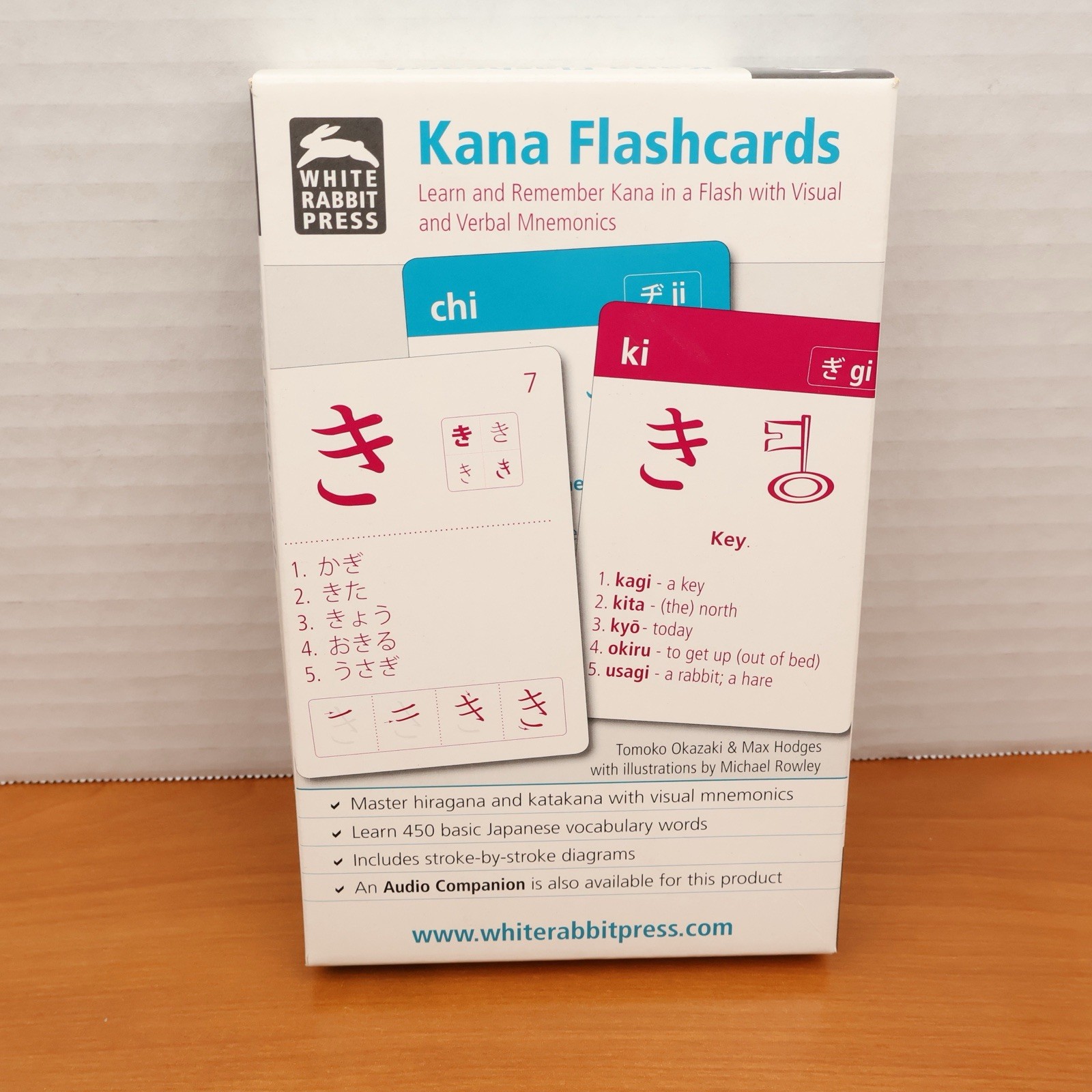 White Rabbit Press Kana Flashcards : Learn and Remember Kana