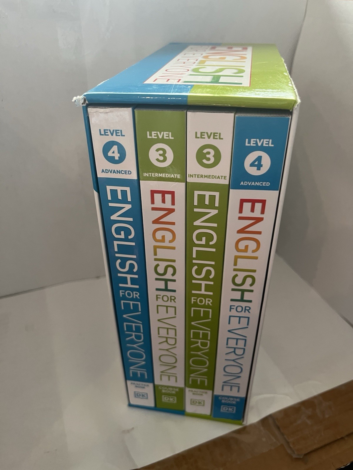 English for Everyone Intermediate and Advanced Box Set (DK English for Everyone)
