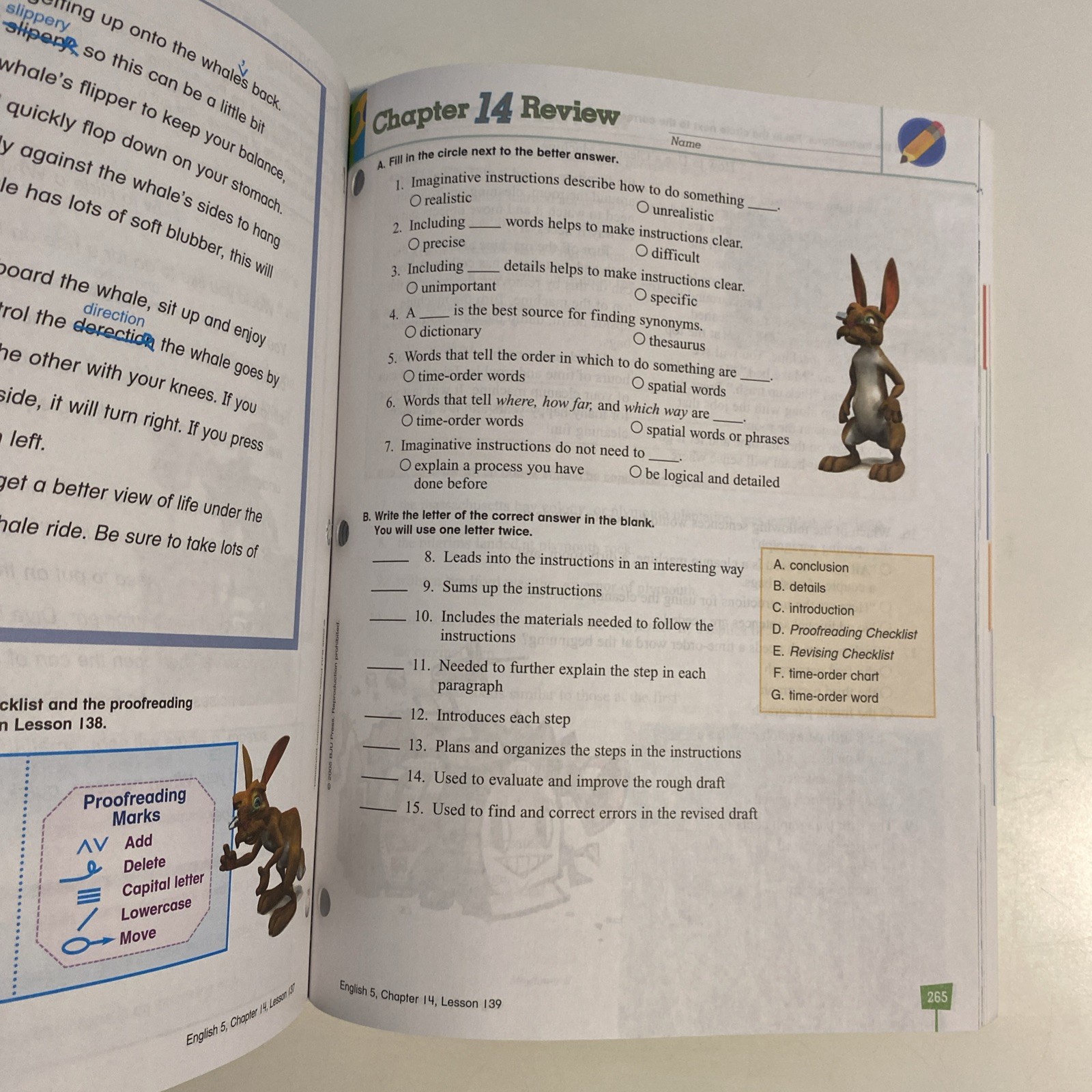 BJU English 5 Writing And Grammar, No Writing