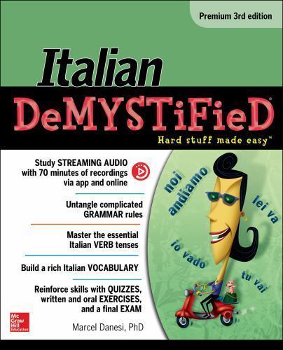 Italian Demystified, Premium 3rd Edition by Marcel Danesi (2016, Trade…