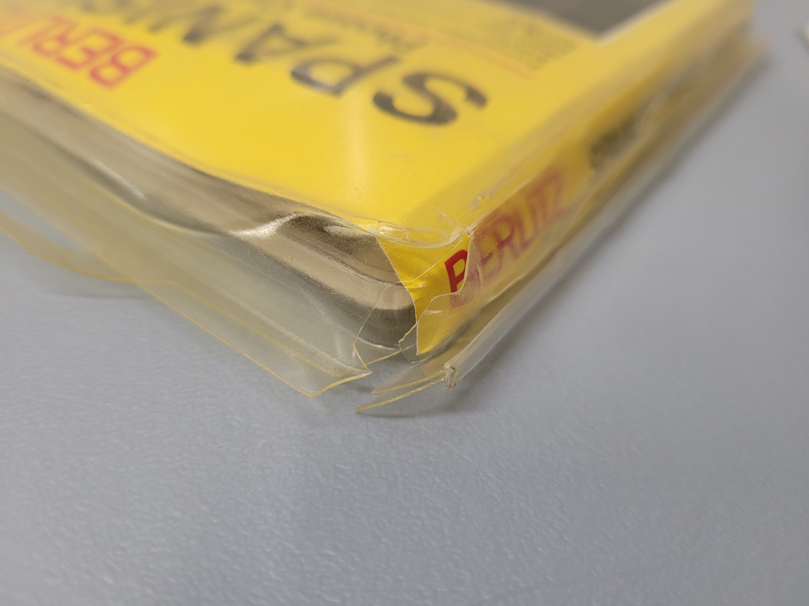 Vtg 1972 Berlitz Spanish for Travelers Phrase Cassette Tape Only