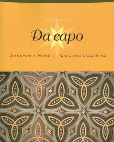Da capo, Sixth Edition (with Text Audio CD) – Paperback – GOOD