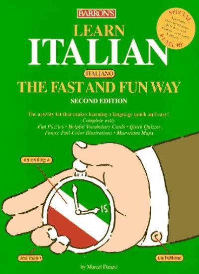 Learn Italian the Fast and Fun Way with Book By Marcel Danesi