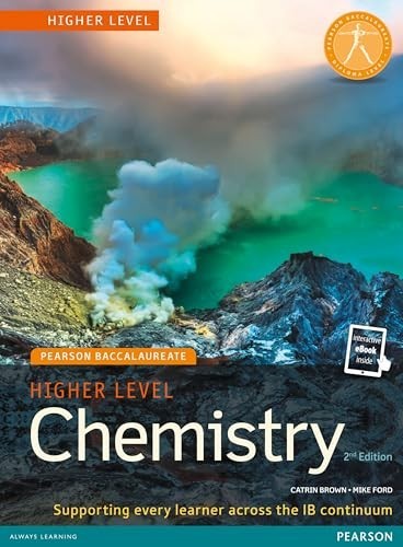 Pearson Baccalaureate Chemistry Higher Level 2nd Edition Print and Online…