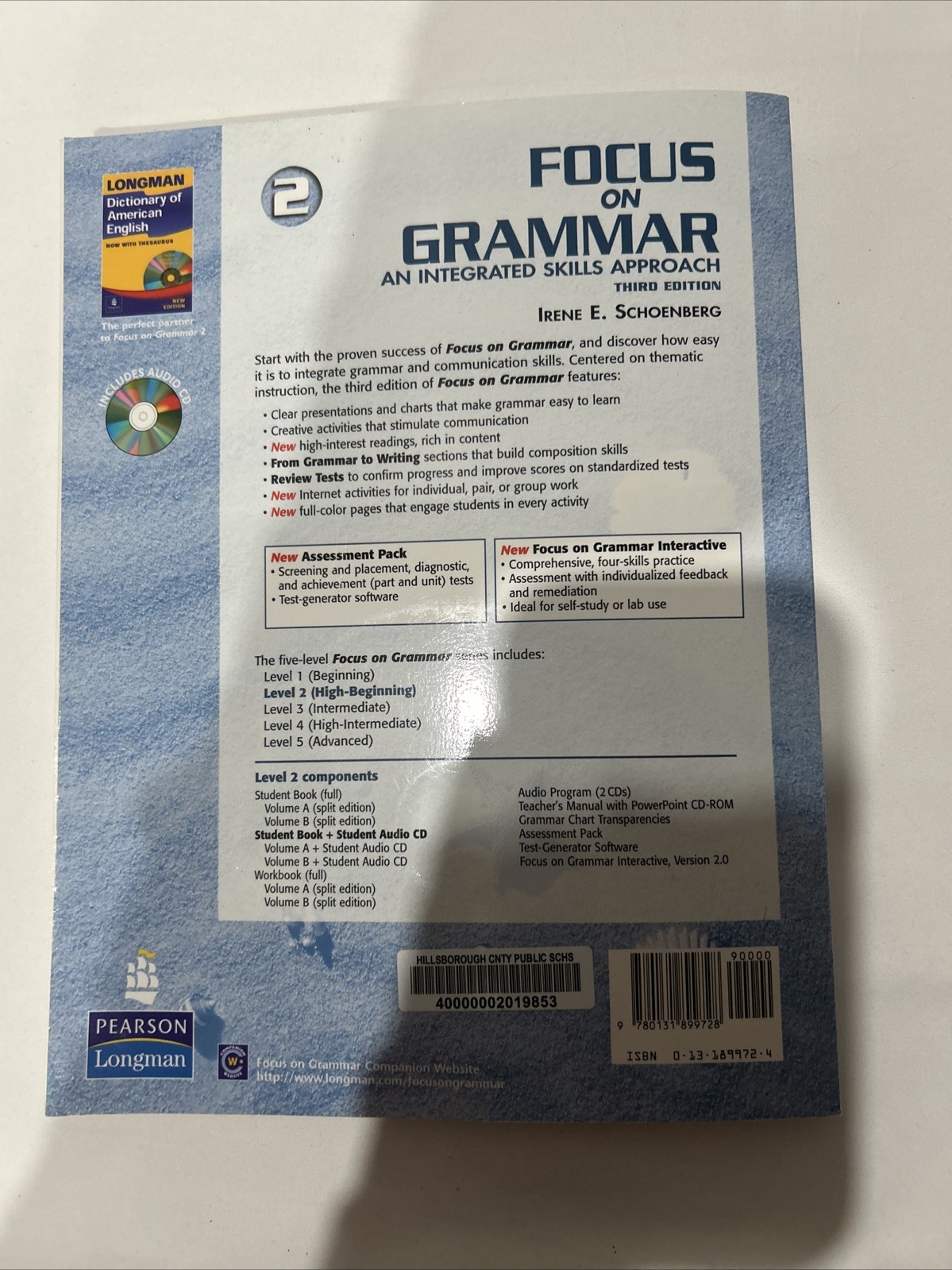 Focus On Grammar An Integrated Skills Approach Third Edition By Irene E.