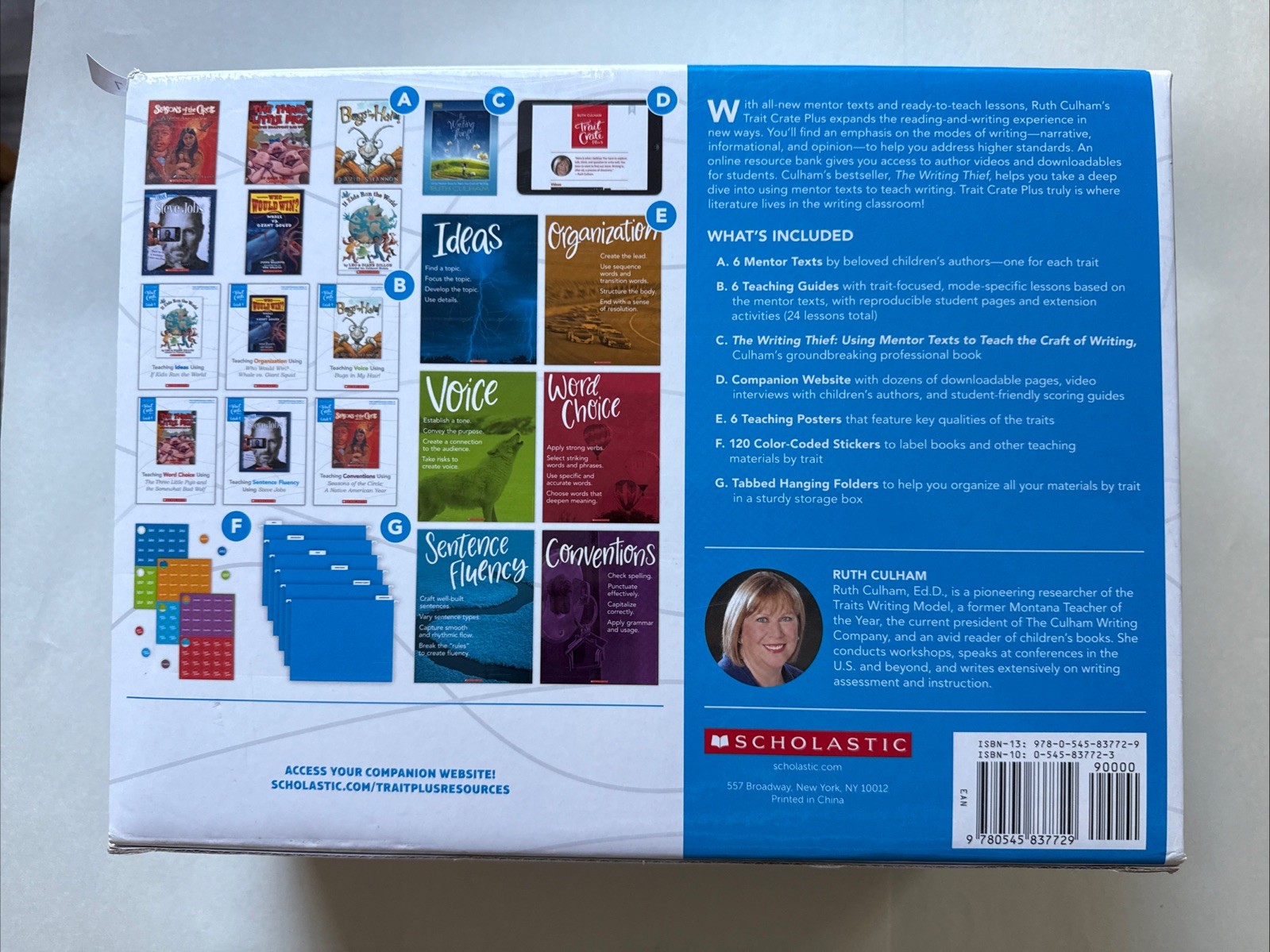 Trait Crate Plus, Grade 4: Where Literature Lives in the Writing Classroom by Ru