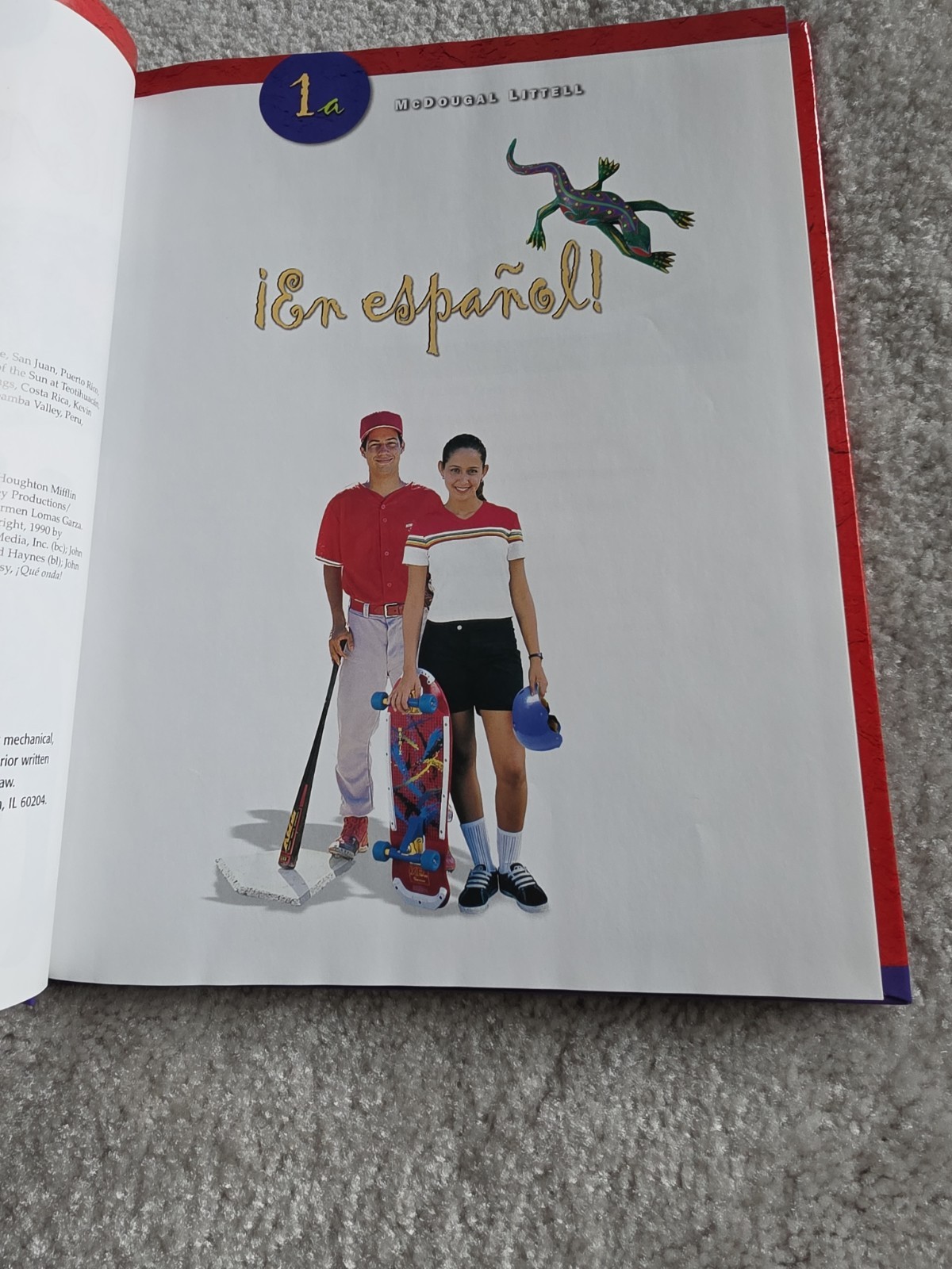 McDougal Littell ¡En español! 1a Teacher’s Edition Hardcover 2000