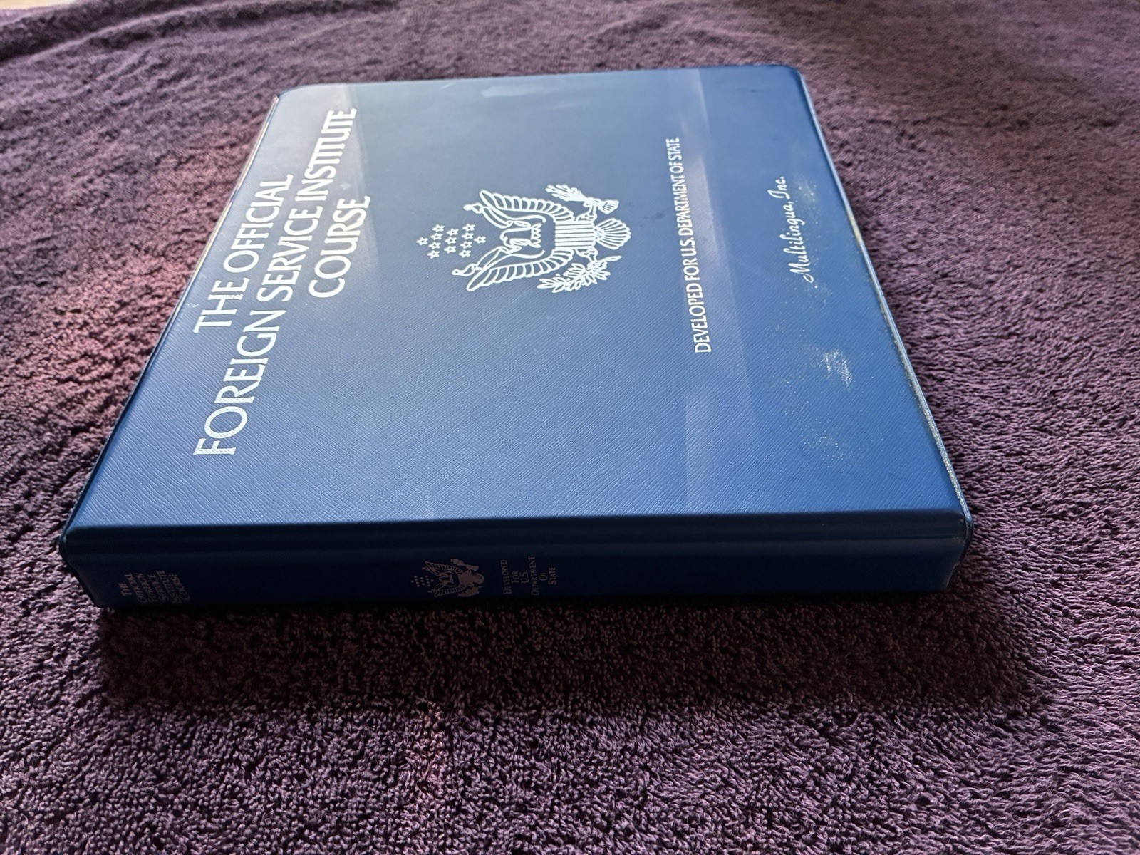 Vintage FSI Spanish Language Course 12 Cassette Set U.S. Department of State