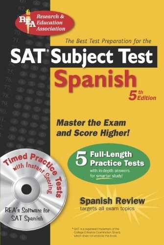 SAT Subject Test™: Spanish w/CD – Paperback, by Hammitt G. M.; – Very Good
