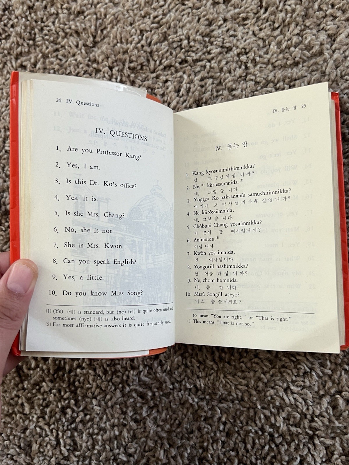 Let’s Talk in Korean By Lee/Ryu (1986), & Pimsleur Korean Pamplet (2005) Books