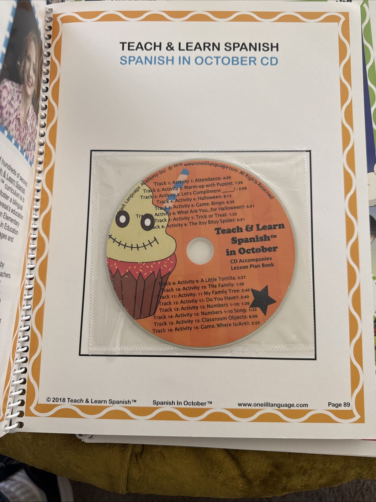 Teach And Learn Spanish Curriculum Fall Semester By Theresa Gunderson 6 Books CD