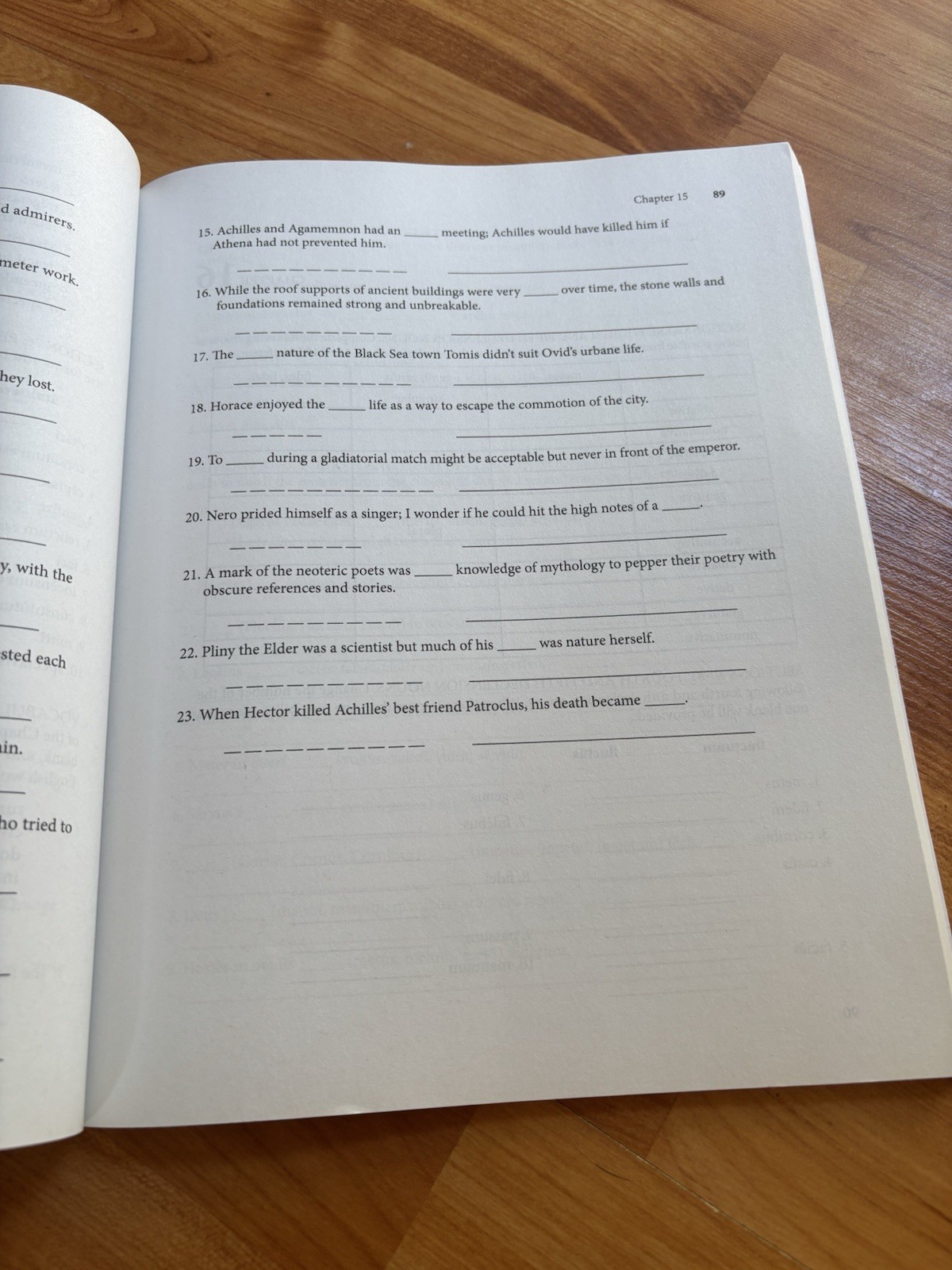 Introduction to Latin: a Workbook Paperback Ed DeHoratius 2nd Edition
