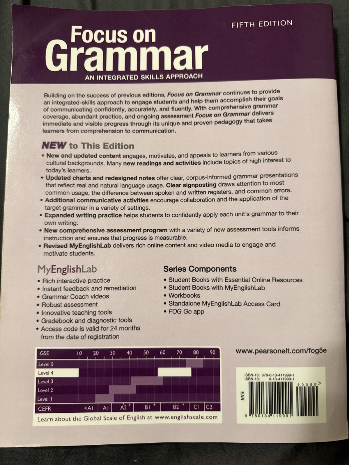 Focus on Grammar 4 5th Ed.