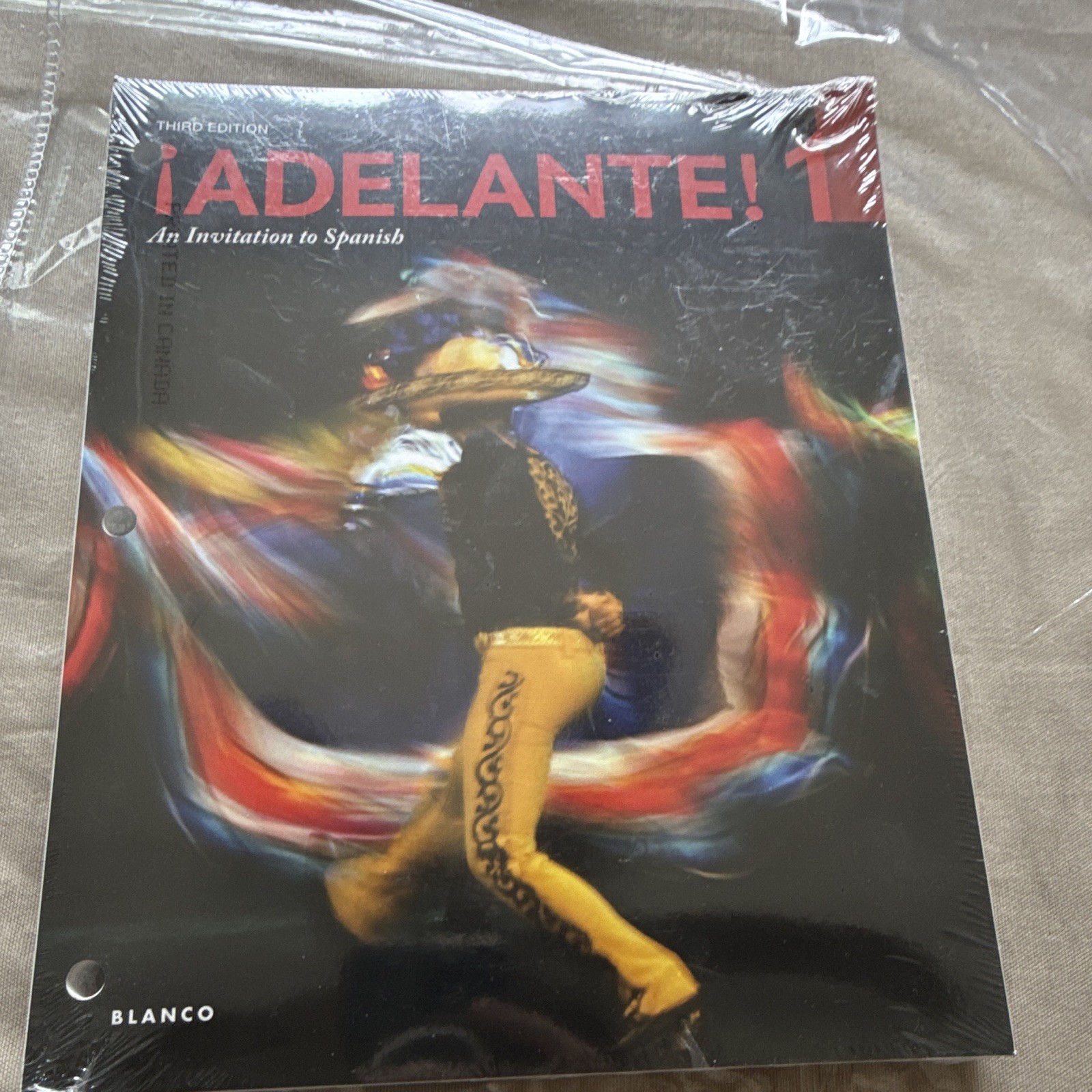 Blanco ¡Adelante! 1 An Invitation to Spanish 3rd Ed Loose-Leaf (Brand-New)