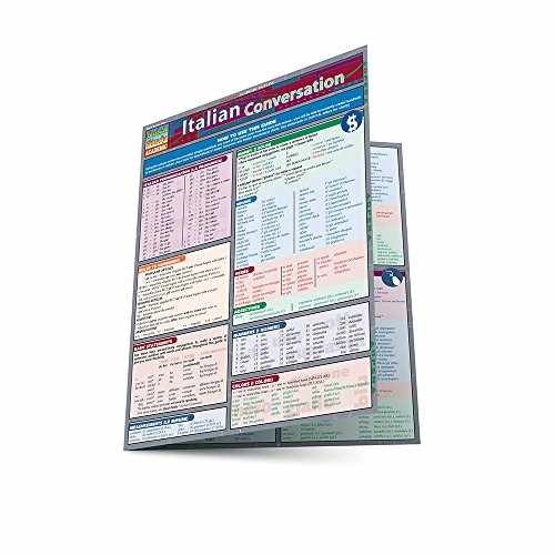 Italian Conversation (Quick Study – Pamphlet, by BarCharts Inc. – Very Good