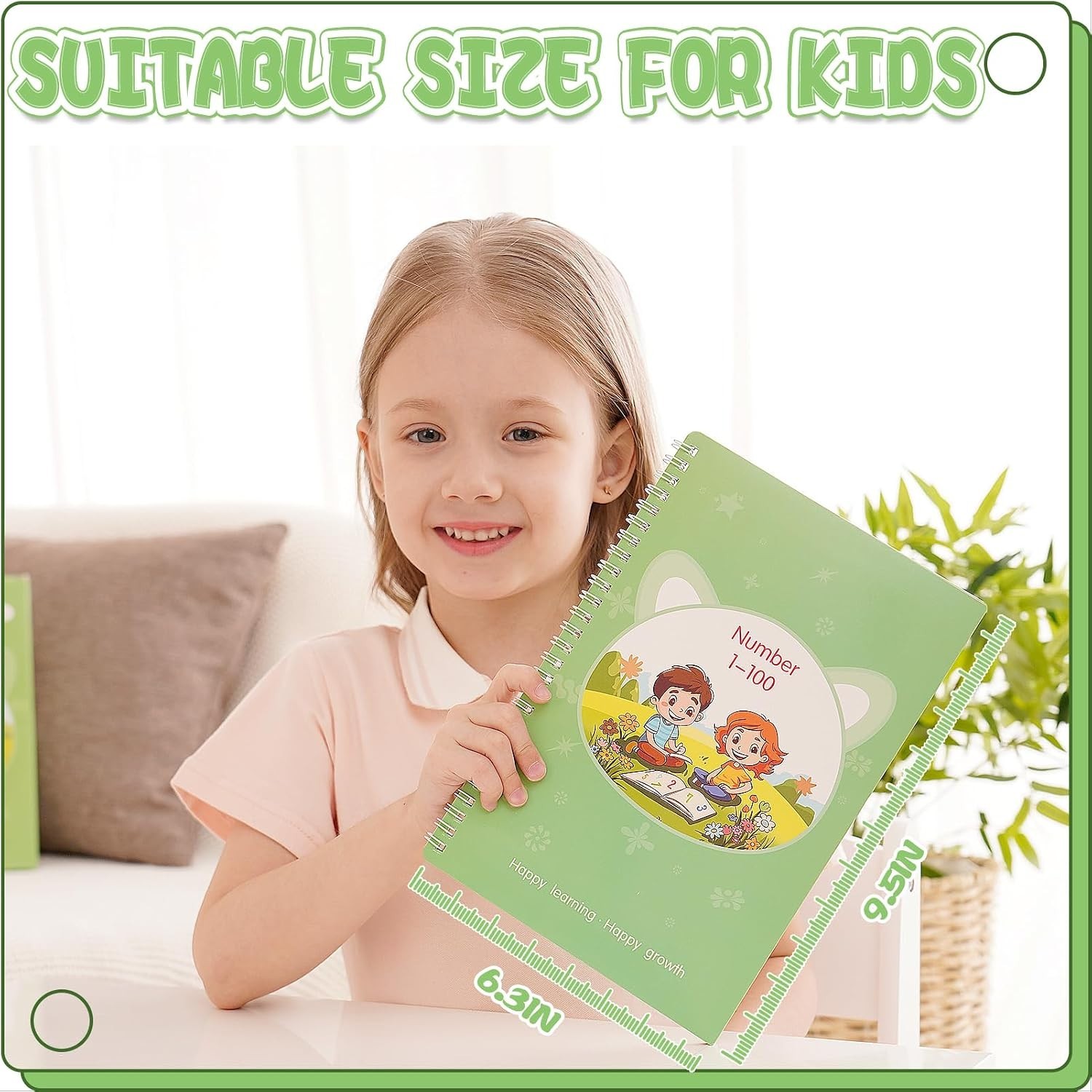 Reusable Grooved Handwriting Workbooks,Magic Copybook,Magic Writing Practice …