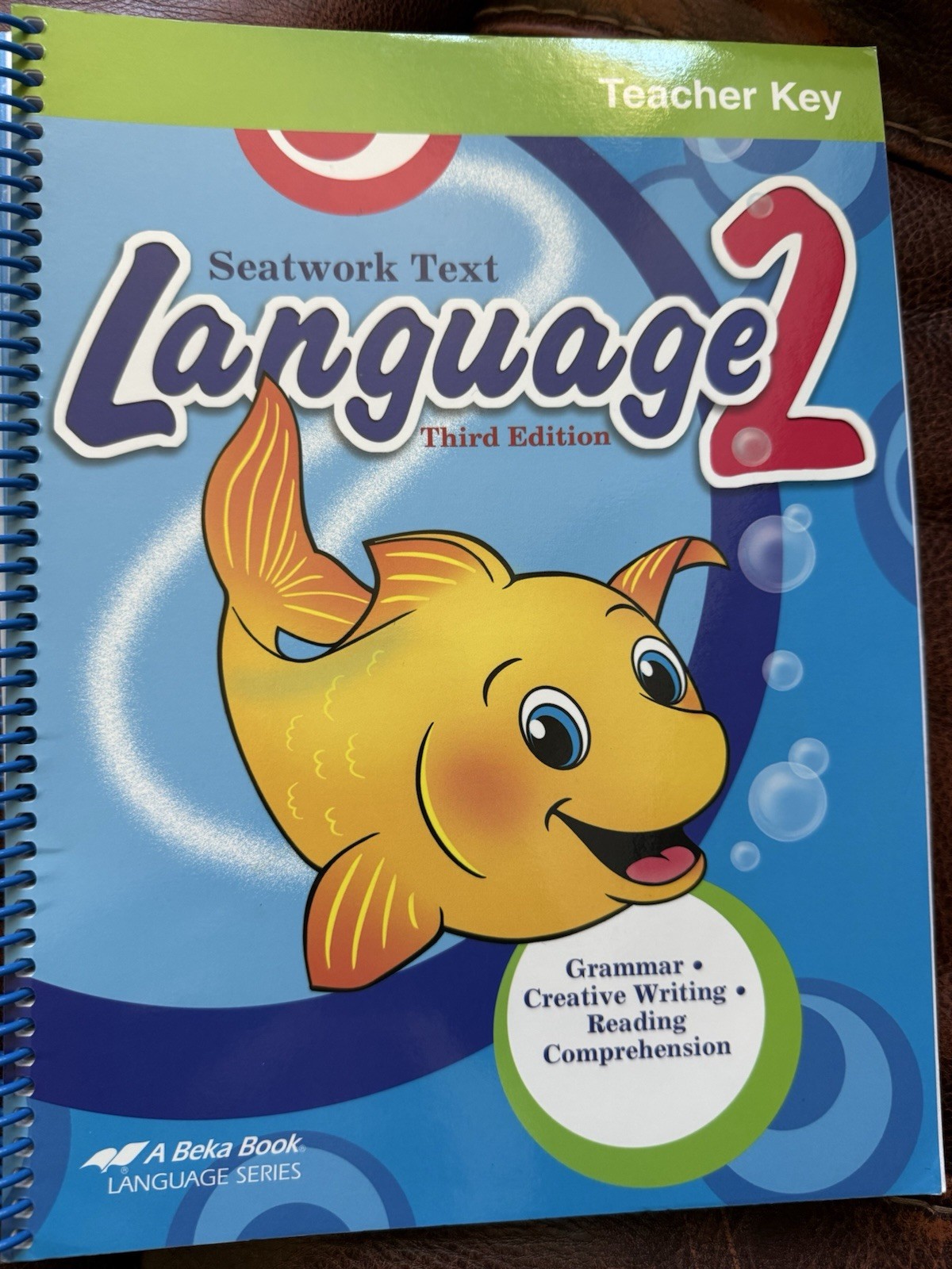 A Beka Book Seatwork Text Language 2 3 ed & Letters and Sounds test key grade 2