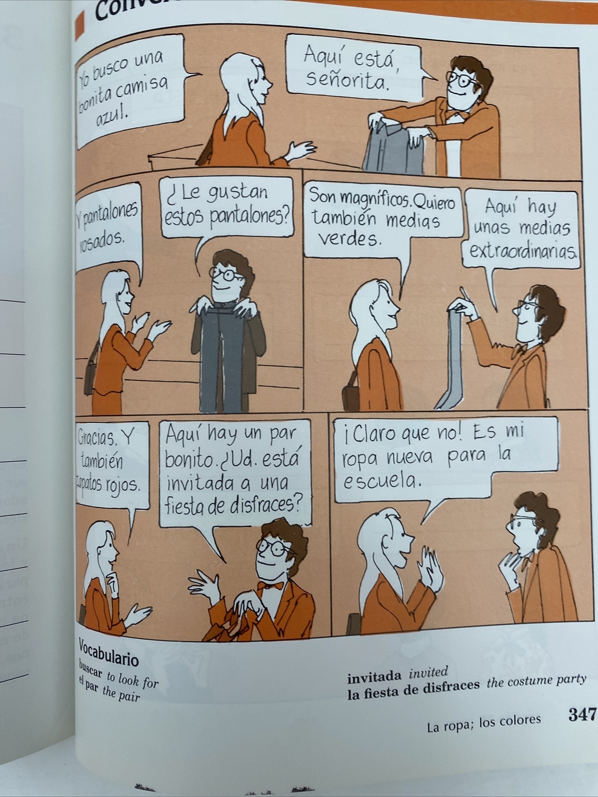 Spanish Textbook SPANISH IS FUN, BOOK By Heywood Wald – Hardcover