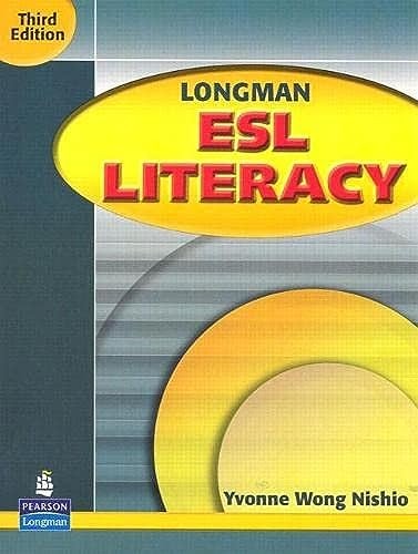 Longman ESL Literacy Student Book, 3rd Edition – Paperback – GOOD