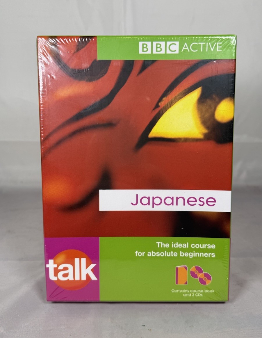 BBC Active Talk Japanese Course Book & 2 CDs – Course for Beginners (Sealed)
