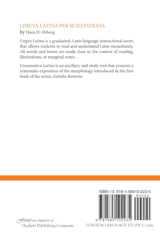Lingua Latina per se illustrata. Pars I: Familia Romana, Grammatica Latina…