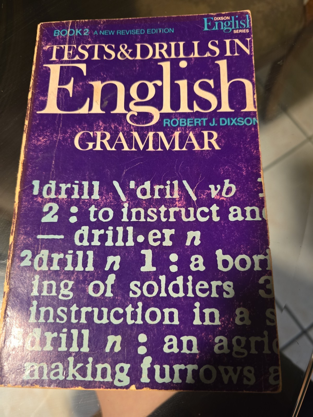 Book 2 English Grammar by Robert J. Dickson Paperback Book