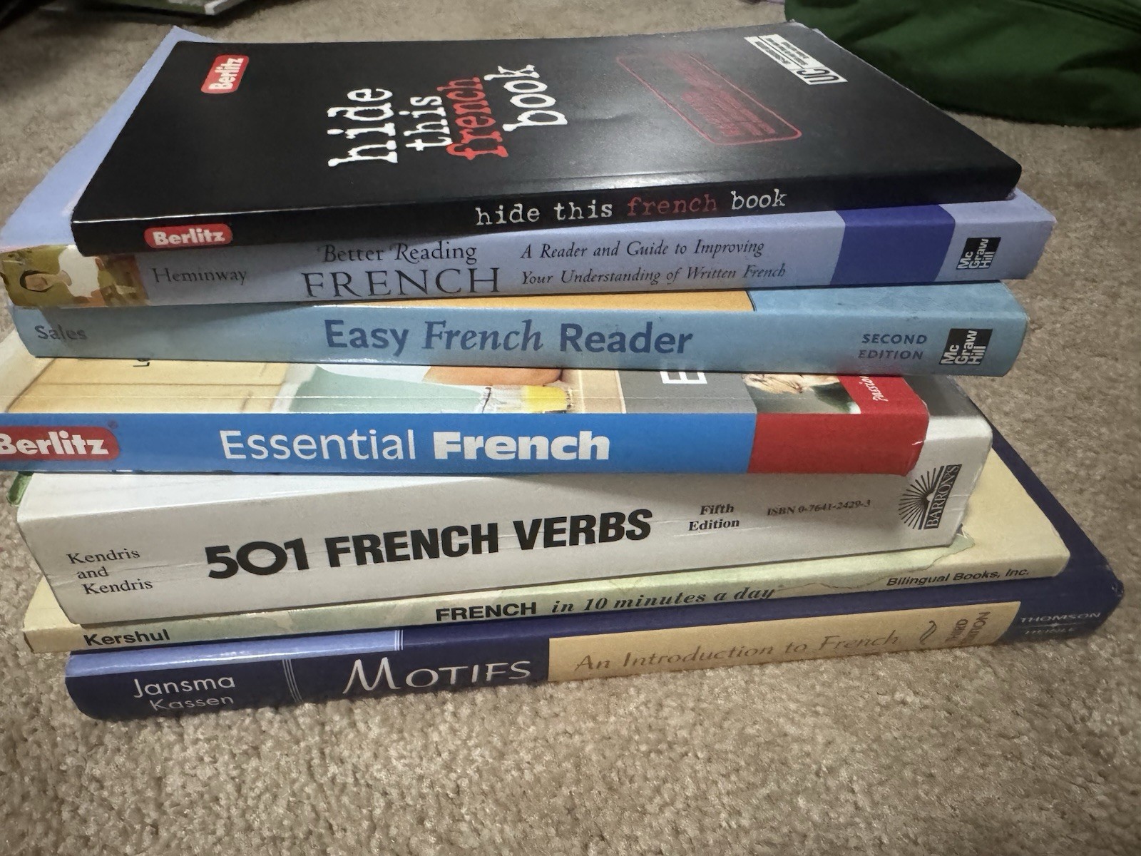 French Language Learning Books