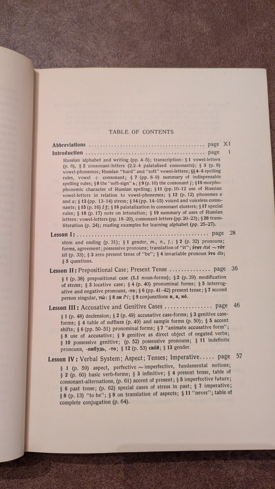 Fundamentals of Russian – Hard Cover textbook by Horace G. Lunt published 1958