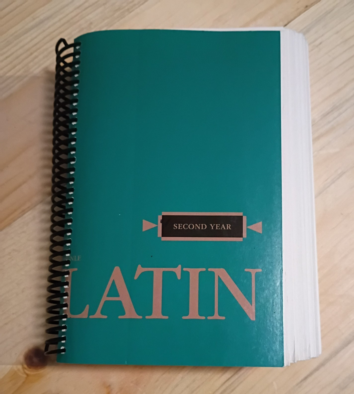 Henle Latin Second Year Spiral Bound Book With Plastic Cover