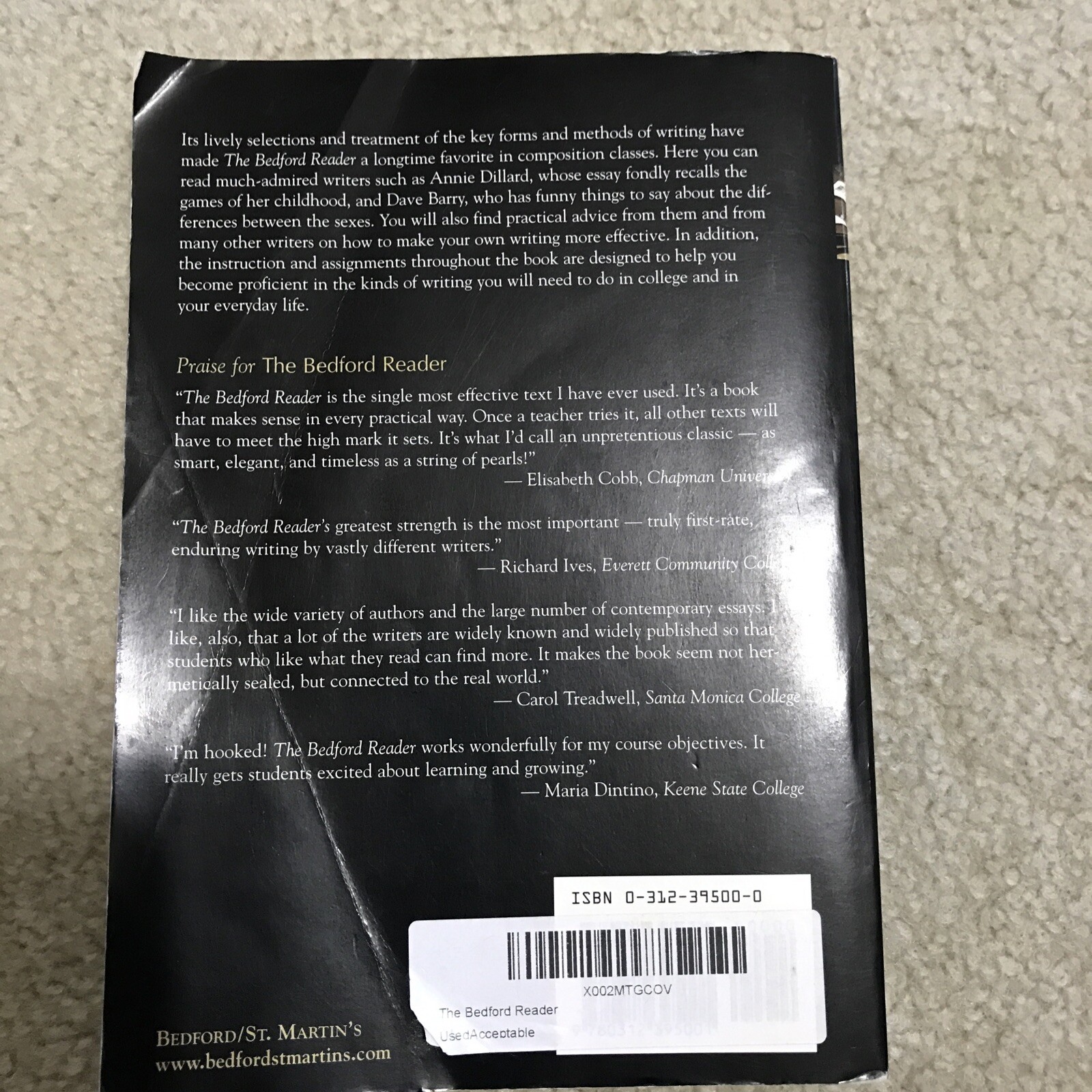 The Bedford Reader 8th Edition