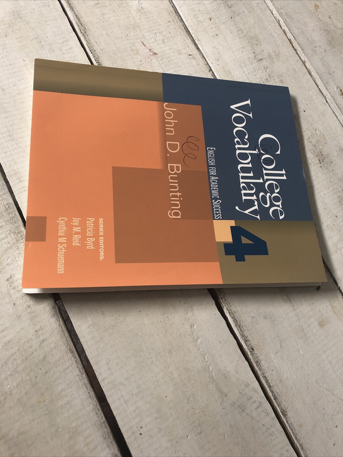 College Vocabulary 4 English for Academic Success Workbook Paperback