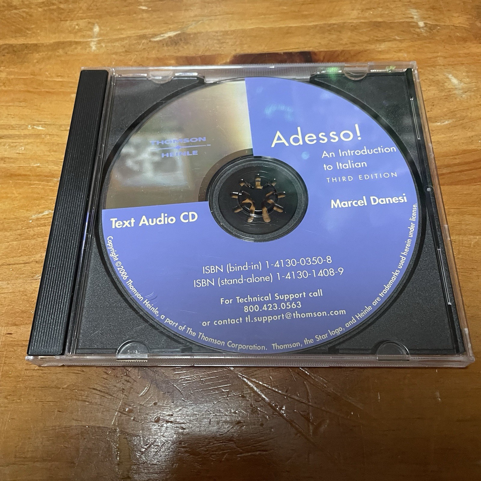 Adesso! by Marcel Danesi (3rd Edition) with Audio CD Hardcover – Very Good